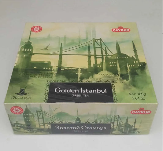 Çaykur Golden Istanbul, roheline tee, 100 kotti 160g
