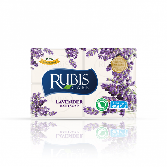 Traditsioonilised looduslikud Türgi vanniseebid, RUBIS LAVANDA, 150g x 4tk.