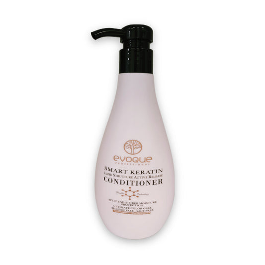 EVOQUE PROFESSIONAL SMART KERATIIN LIPIIDIDE STRUKTUURI AKTIIVVABASTUSE JUUKSEPALSAM 380 ML