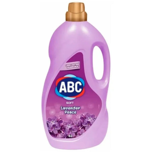 ABC, veļas mīkstinātājs "Lavandas miers" 4l