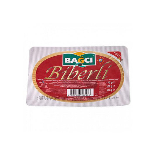 Bağcı rohelised oliivid pipraga 200g