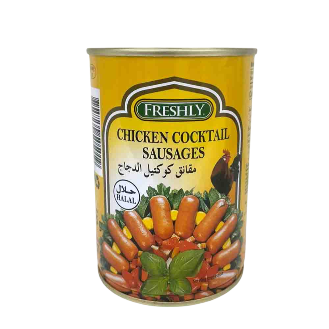 Värskelt kanast minivorstid Halal 227g