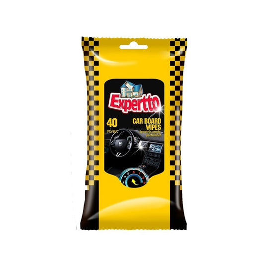 Niisked salvrätikud, EXPERTTO, auto salongi jaoks, 40 tk.