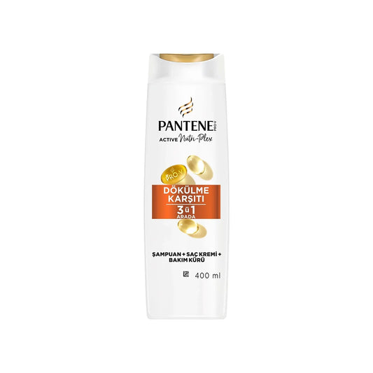 Pantene, Šampūns pret matu Izkrišanu 3 in 1, 400ml