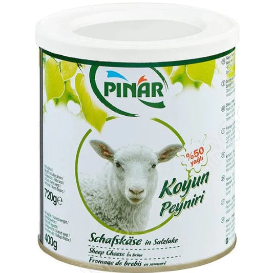 Pinari lambajuust 50% rasvasisaldusega 400g