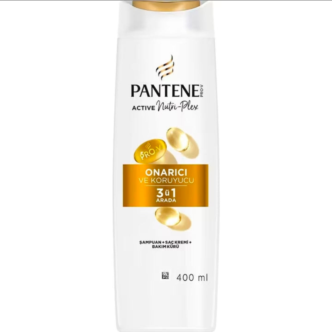 Pantene, atjaunojošs un aizsargājošs šampūns 3 in 1, 400ml