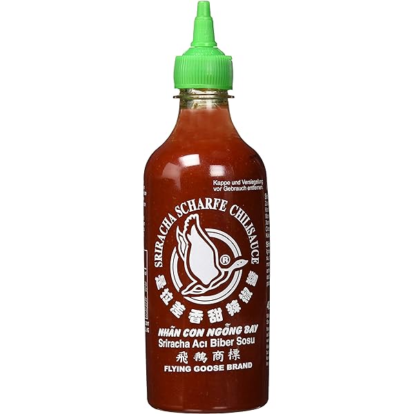 Sriracha kuum kaste lisaküüslauguga, 500ml 