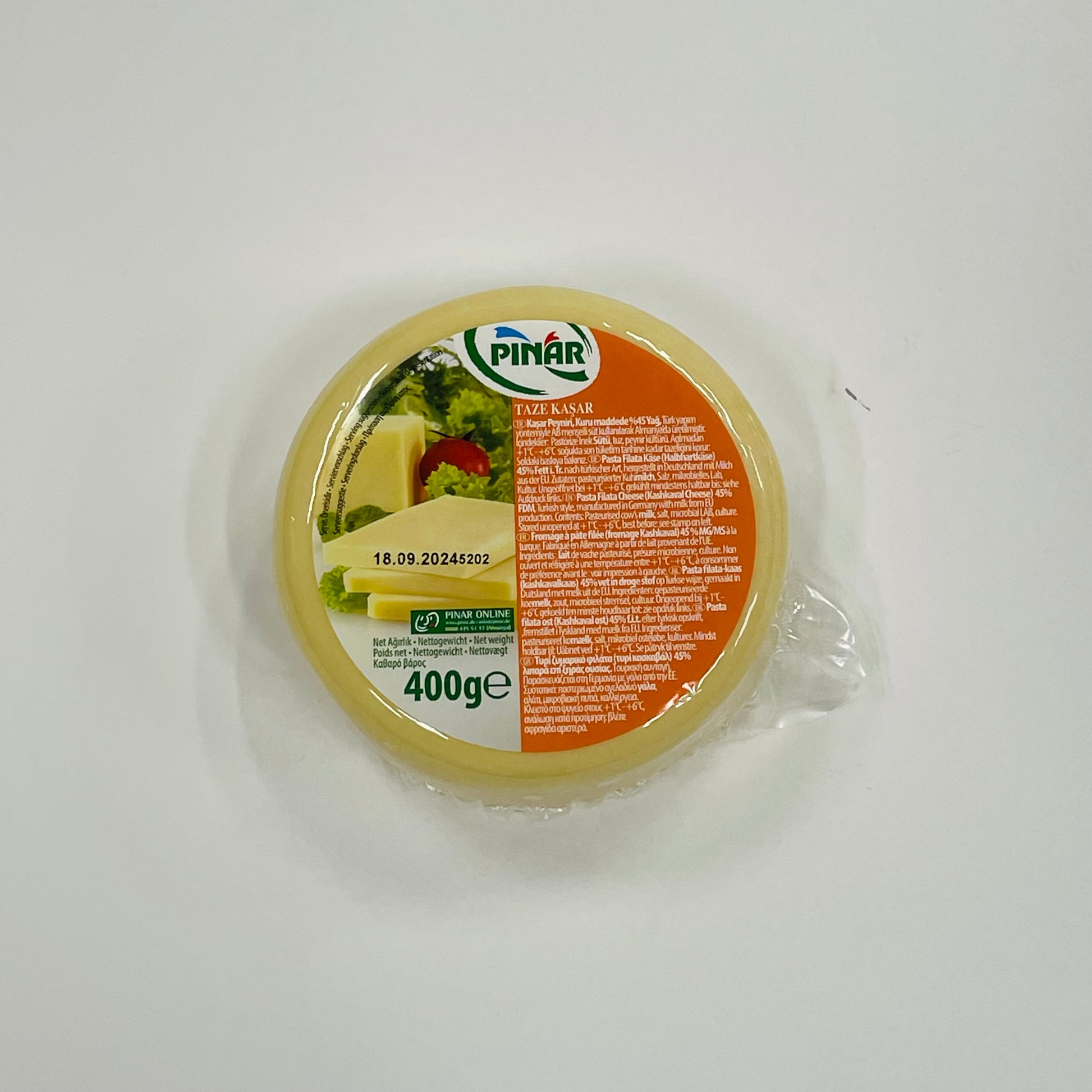 Pınar kaşar juust kashkaval 400g 