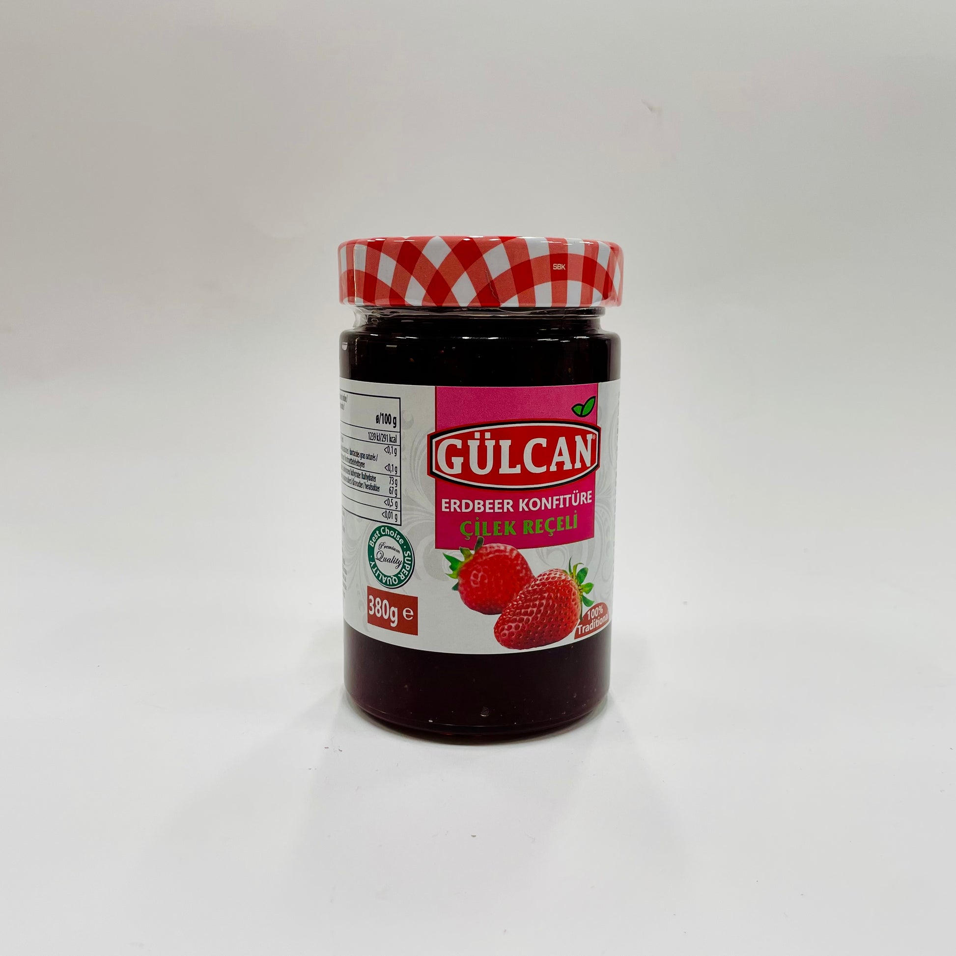 Gulcan maasikamoosi, 380g 