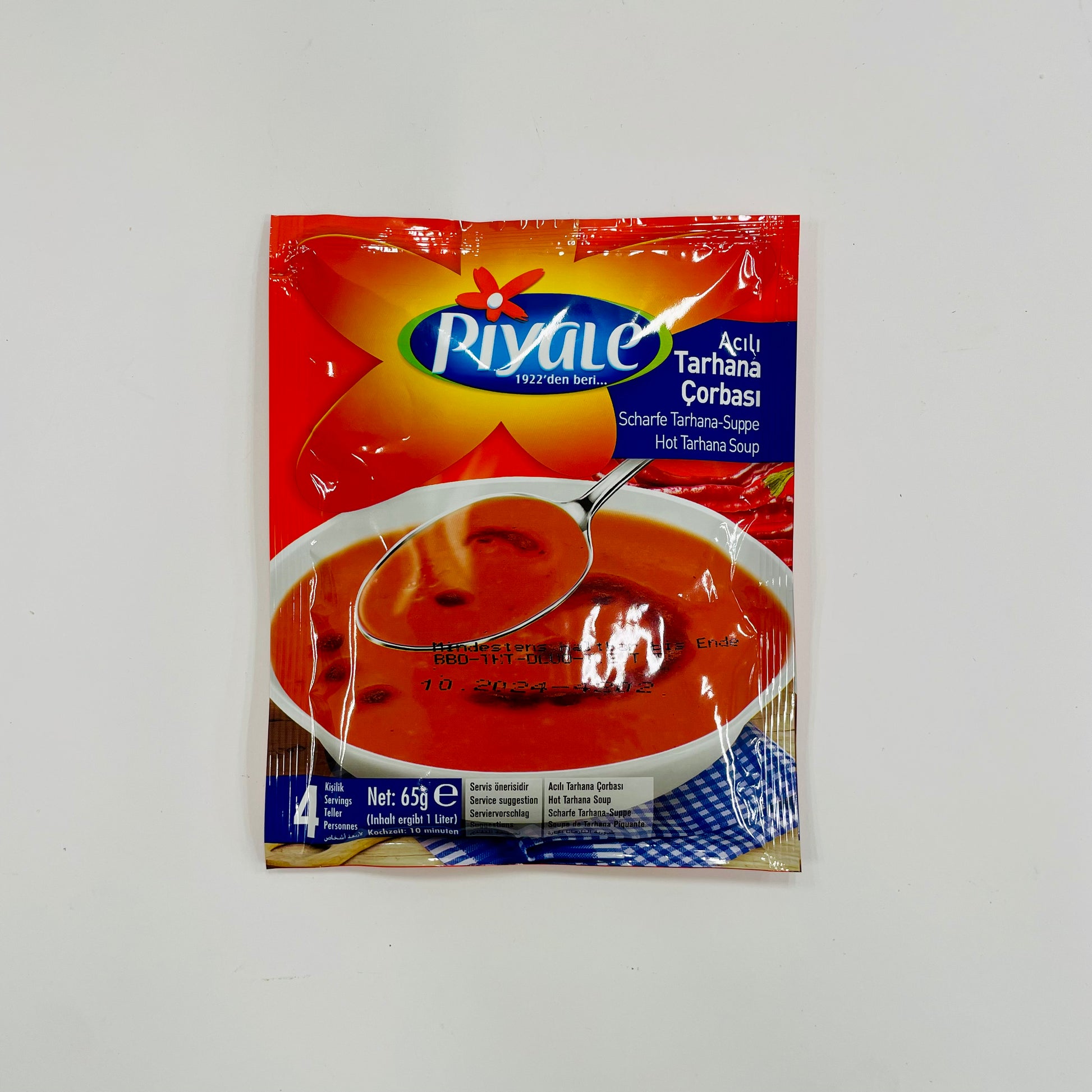 Piyale vürtsikas Tarhana supp, 65g 