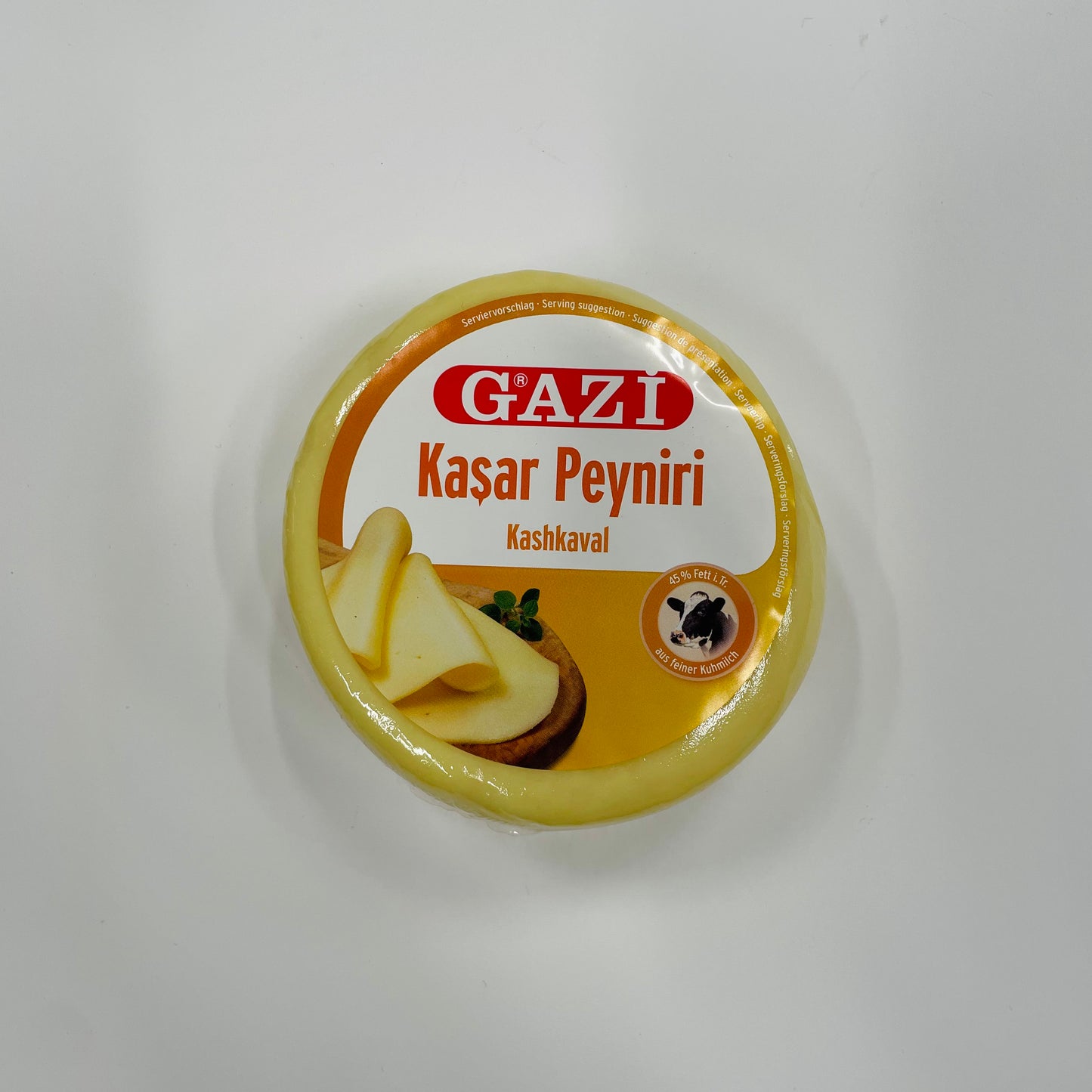 Gazi kaşar juust kashkaval 45% 250g 