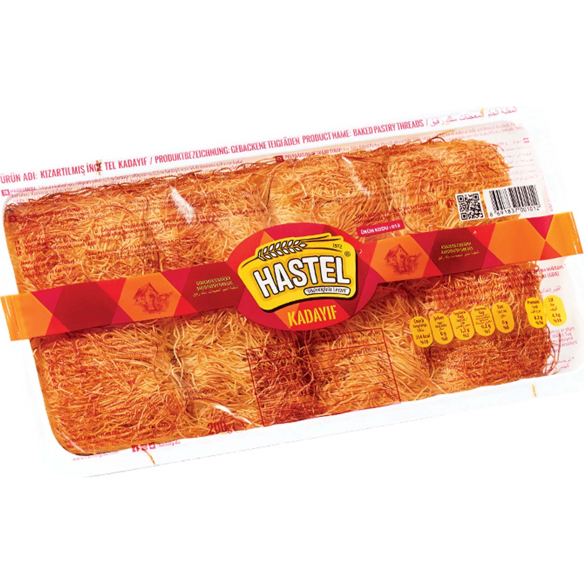 Hastel röstitud kataifi Dubai šokolaadile (kadayif) 200g kataifi