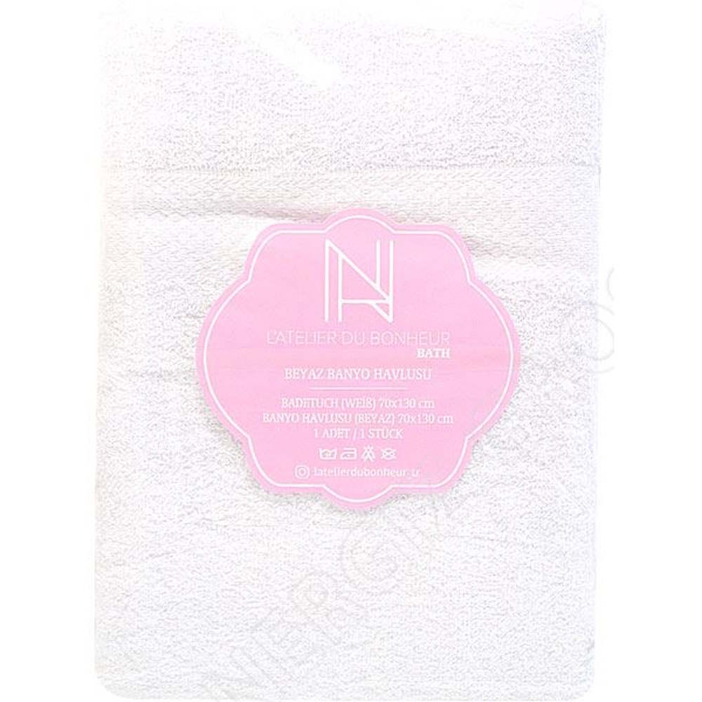 Latelier vannirätik, valge, hamam 70x130 cm  
