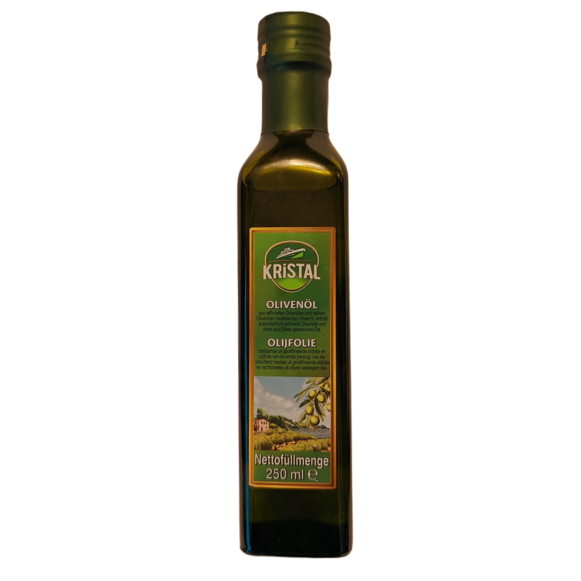 Kristal Riviera oliiviõli, klaas 250ml Riviera olīveļļa