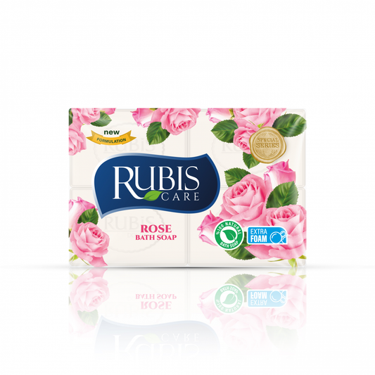 Traditsioonilised looduslikud Türgi vanniseebid, RUBIS ROSE, 150g x 4tk.