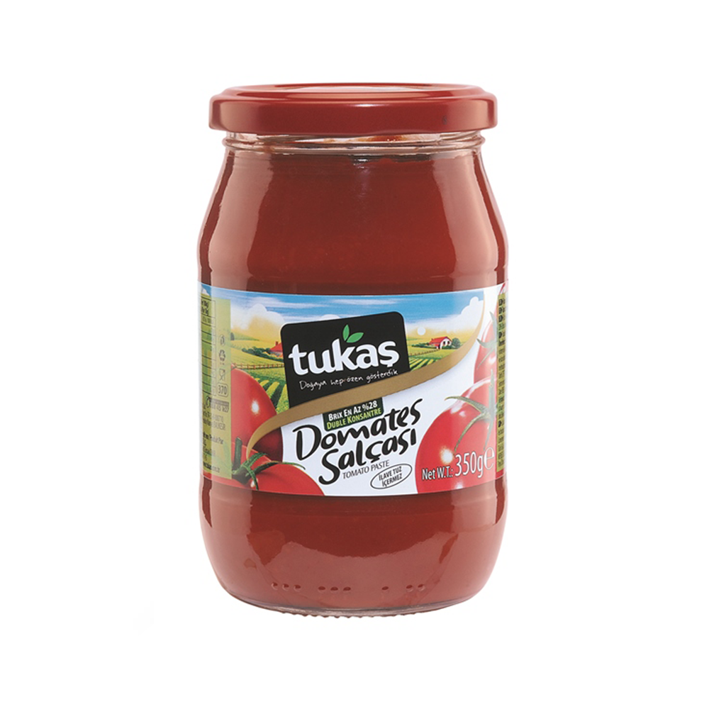 Tukaş tomatipasta, klaas 350g 