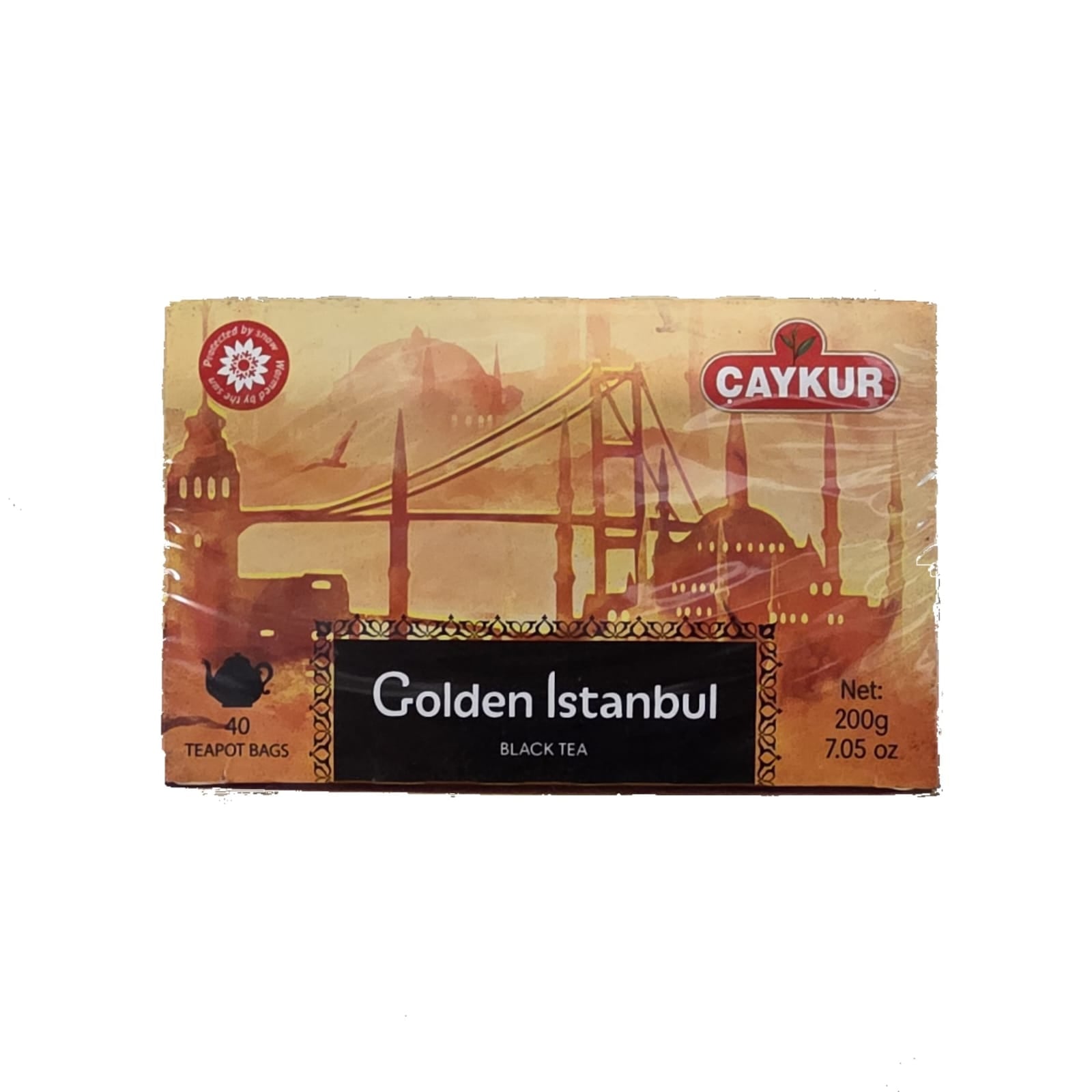 Çaykur Zelta Stambula, melnā tēja, 40 tējkannas maisiņi, 200g 