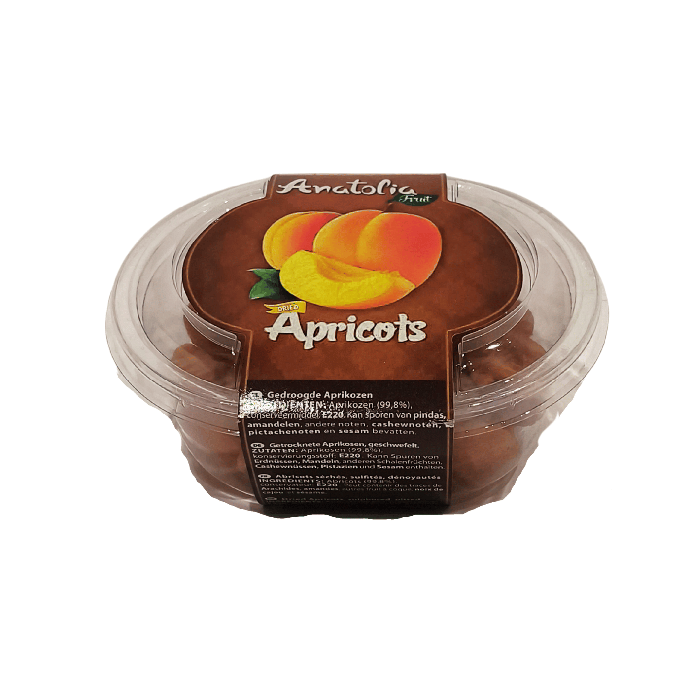 Anatolia kuivatatud aprikoosid 200g 