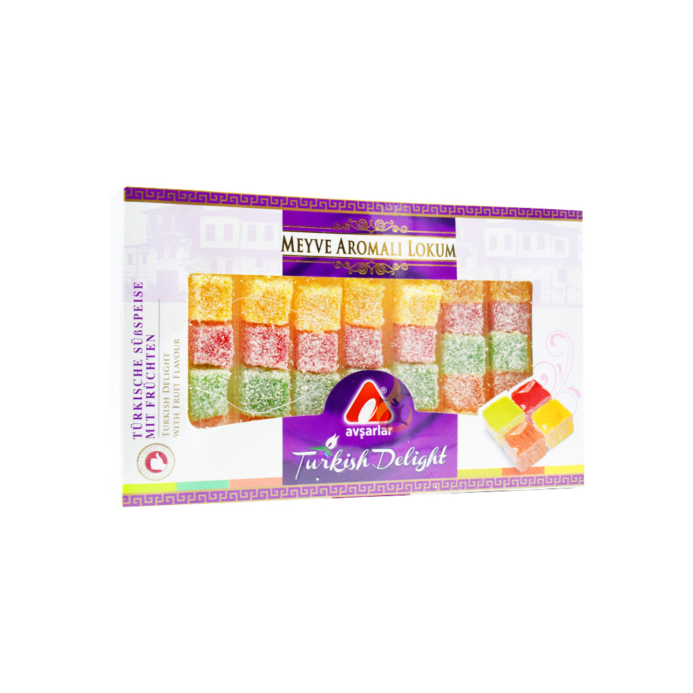 Avşarlari assortii puuviljadega Türgi maiuspalad 350g 