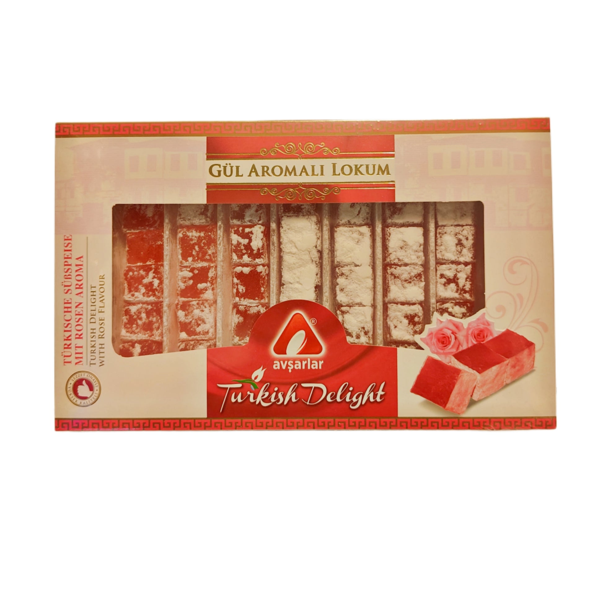 Avsarlar lucum roosimaitsega 350g Avsarlar lukums ar rožu garšu