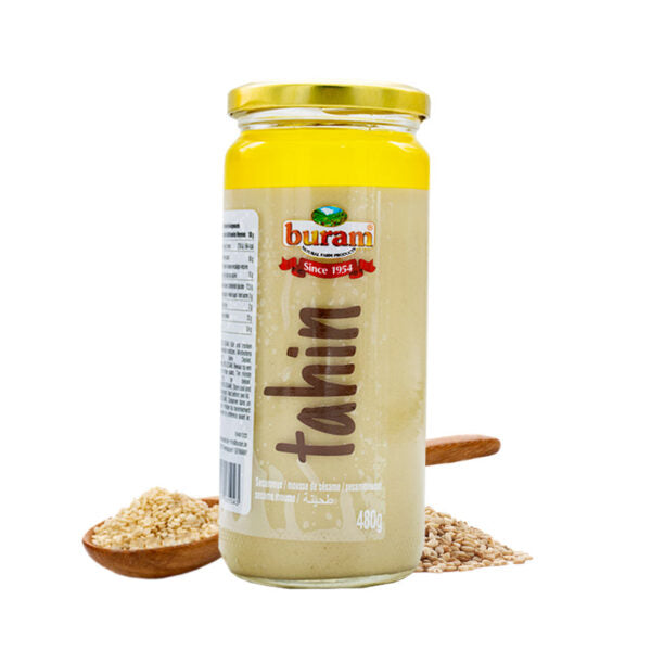 Buram tahin Seesamipasta, klaas 480g 