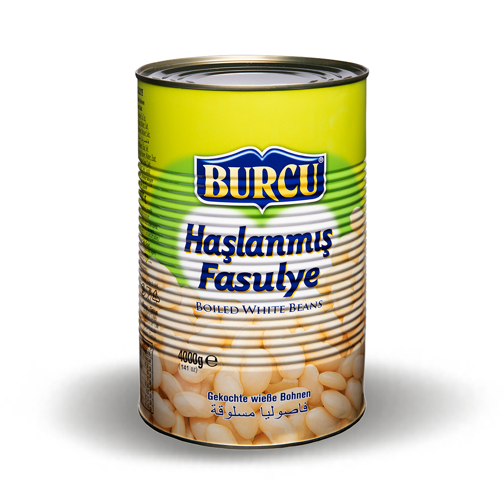 Purk keedetud valgeid ube, 400g 