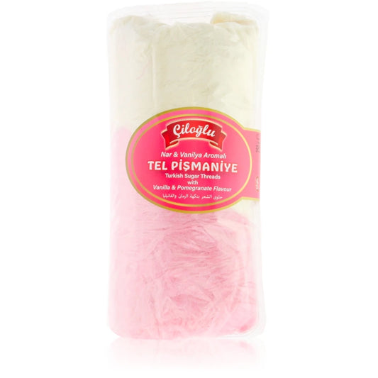 Kommilõngad granaatõuna-vanilli. CILOGLU suhkruvatt, 130 g