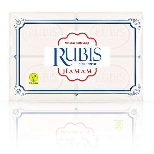 Looduslikud Türgi saunahamami seebid, RUBIS HAMAM, 150 g x 4 tk.
