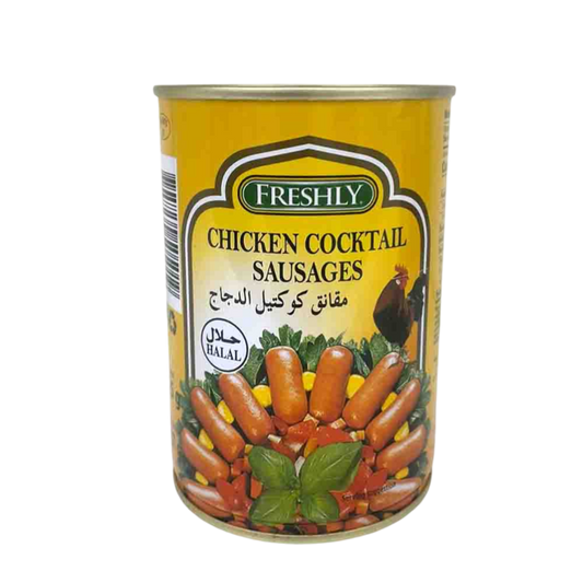 Värskelt kanast minivorstid Halal 227g