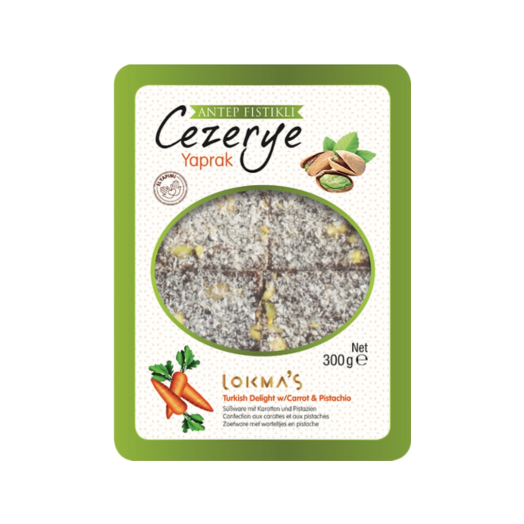 Lokma magustoit porgandi ja pistaatsiapähklitega 300g