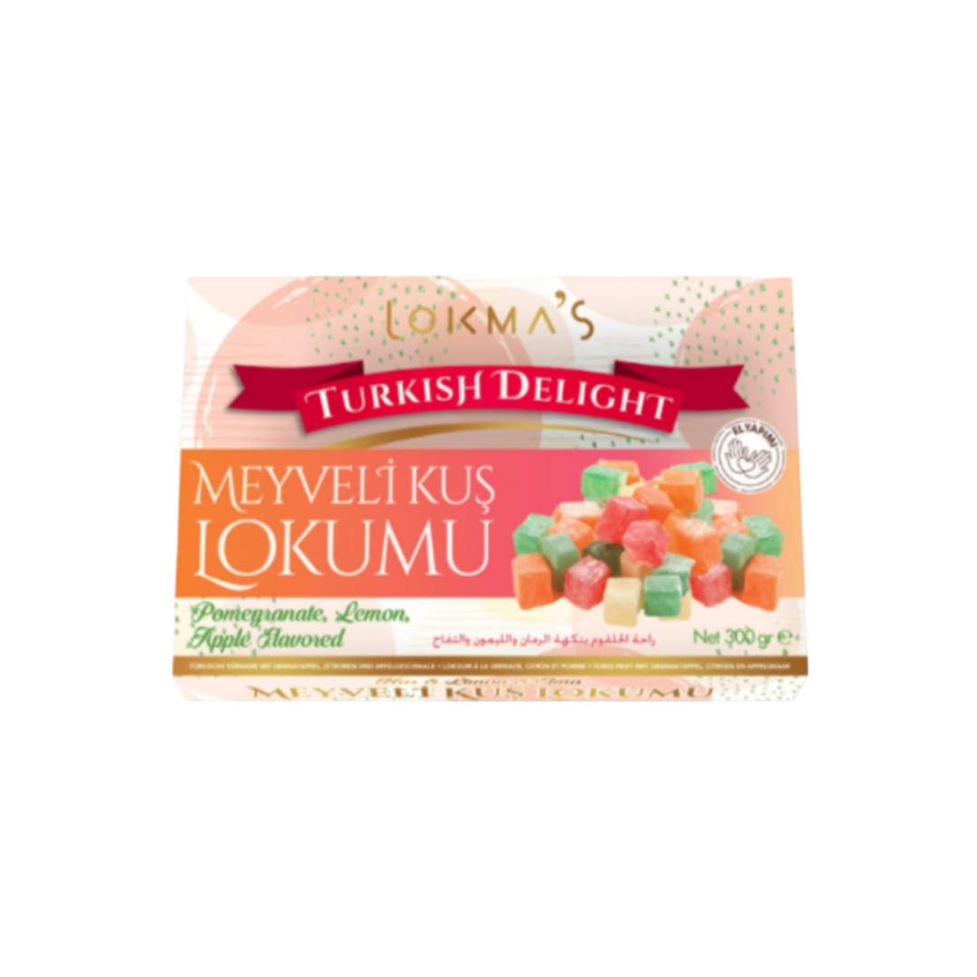 Lokma mini segatud puuviljakook 300g 