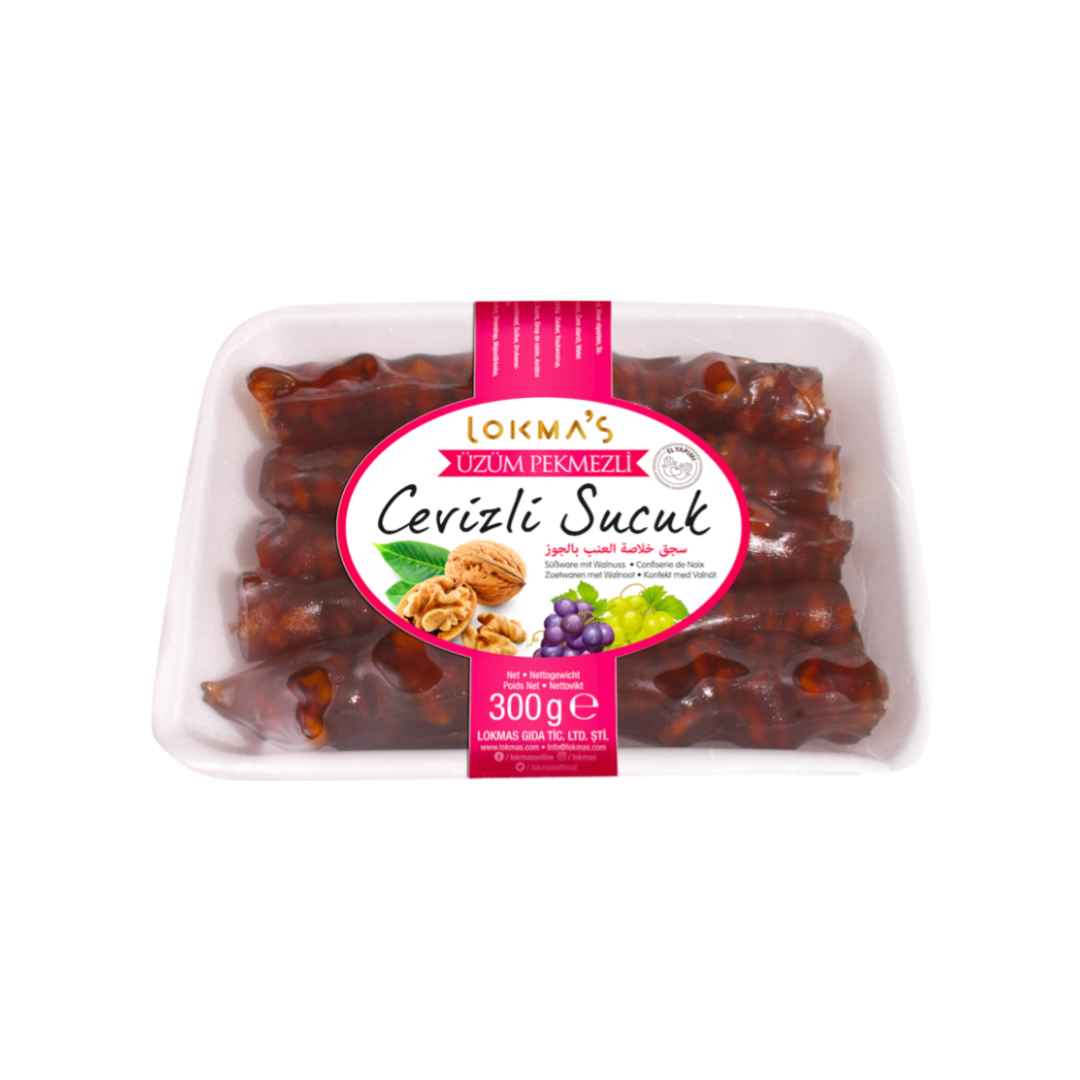 Lokma sarapuupähklipulgad taldrikul 300g 