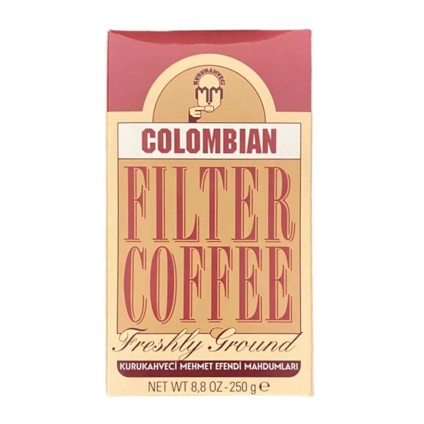 Mahlane kohv, Colombia, KURUKAHVECI MEHMET EFENDI, 250 g 