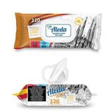 Niisked salvrätid, ALEDA, Hispaania disain, 120 tk