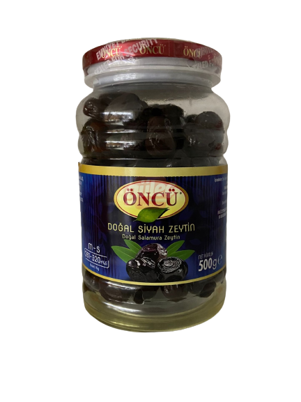 Öncu mustad oliivid M-suuruses 500g