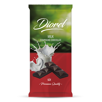 Piena šokolāde, DIOREL, 80g 