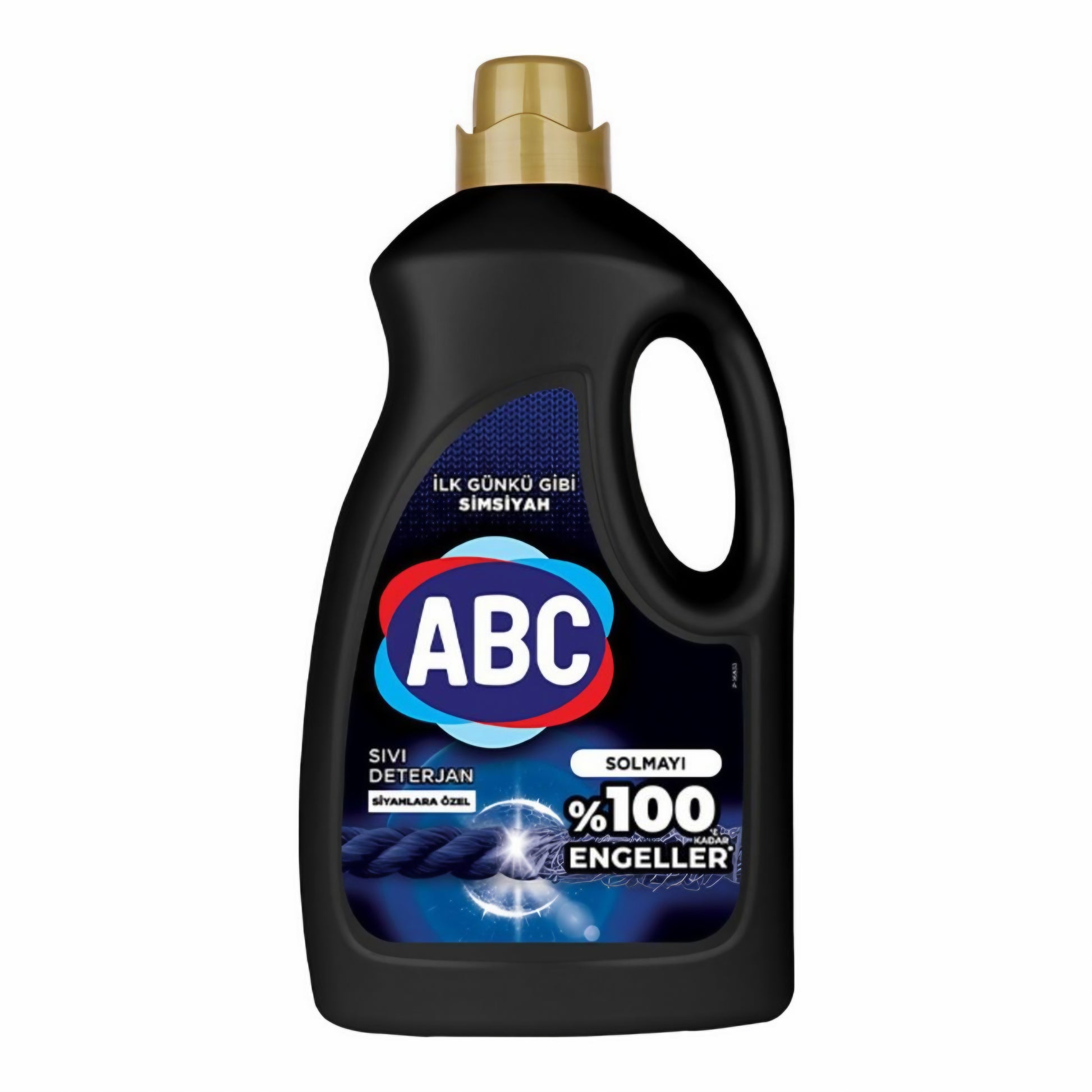 ABC, šķidrais mazgāšanas līdzeklis melniem apģērbiem 3l, 50 mazgāšanas reizēm 