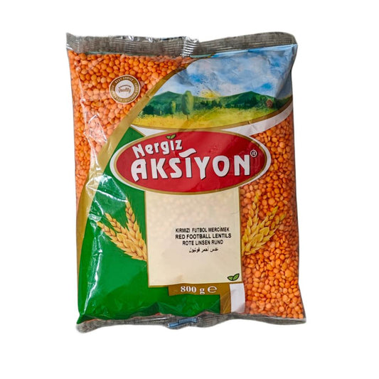 Aksiyon punased läätsed 800g