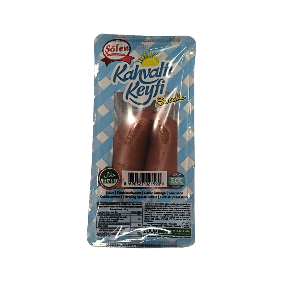 Sölen Sucuk vorst Halal 200g 