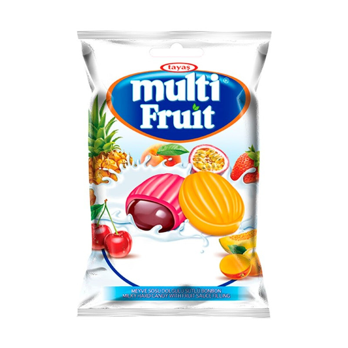Tayas, sūkājamās konfektes ar dažādu augļu garšu, 170g 