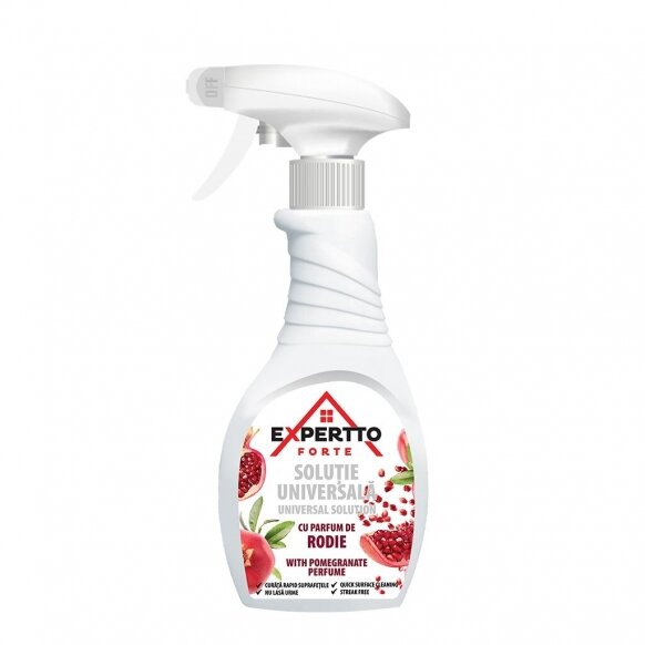 Universāls tīrīšanas līdzeklis ar granātābolu aromātu, EXPERTTO FORTE, 500ml 